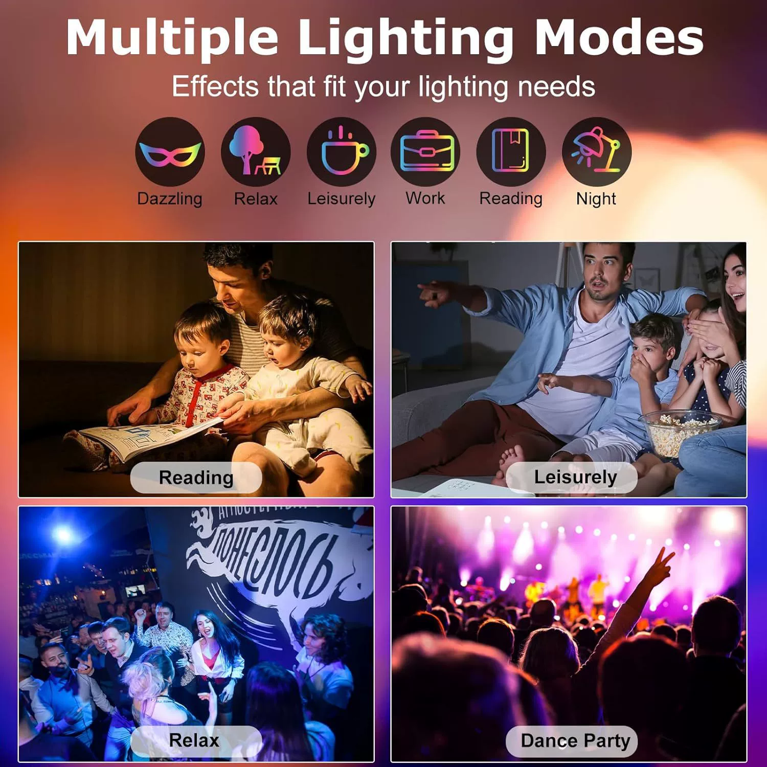 WIFI голос LED точечный светильник, приложение, встроенный умный дом, разноцветная подсветка, изменение цвета