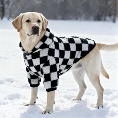 大きい犬の服の秋冬の保温の衛衣の大型の犬の金毛のラブラドサモエの辺牧のペットの服