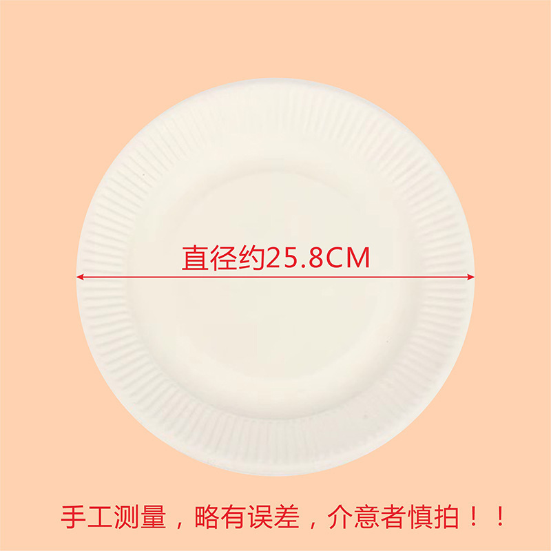 使い捨て紙皿誕生日ケーキピクニックバーベキューパーティー幼稚園色泥粘土絵画パーティー用品|undefined
