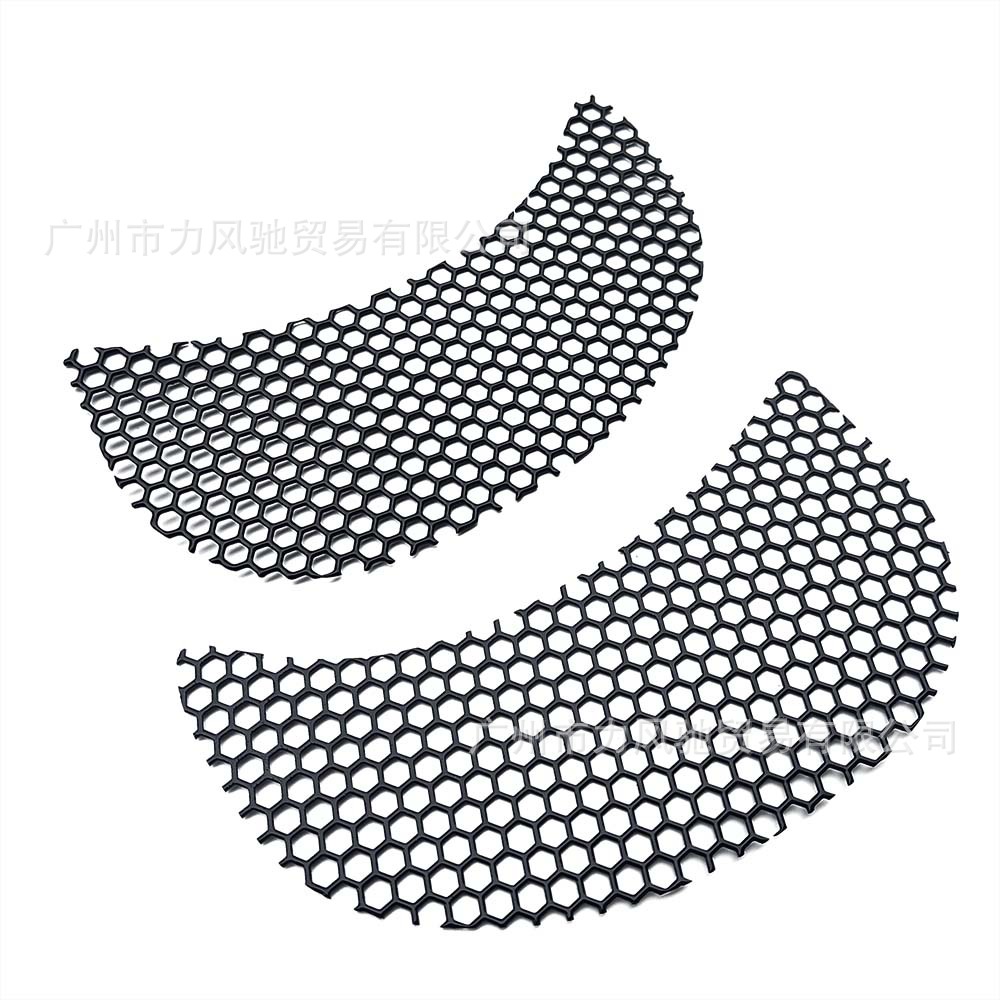Aplicable a la modificación de la moto Harley-Davidson 15 - 23 años doble luz tipo panal ventana delantera rejilla de entrada de aire