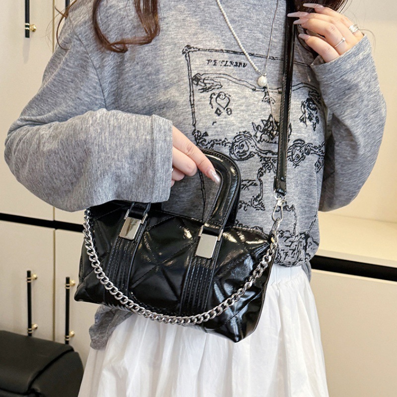 Bolso Tote de textura de alta calidad 2025 nuevo bolso de cadena pequeño bolso de hombro fragante bolso de mensajero de hilo bordado de diamantes mujer