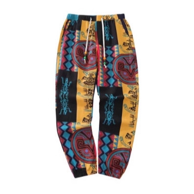 Men's 2025 New Fashion Floral Print Jogger Casual Summer Pants Men's Sweatpants Men's 2025 New Fashion Floral Print Jogger Casual Summer Pants Men's Sweatpants