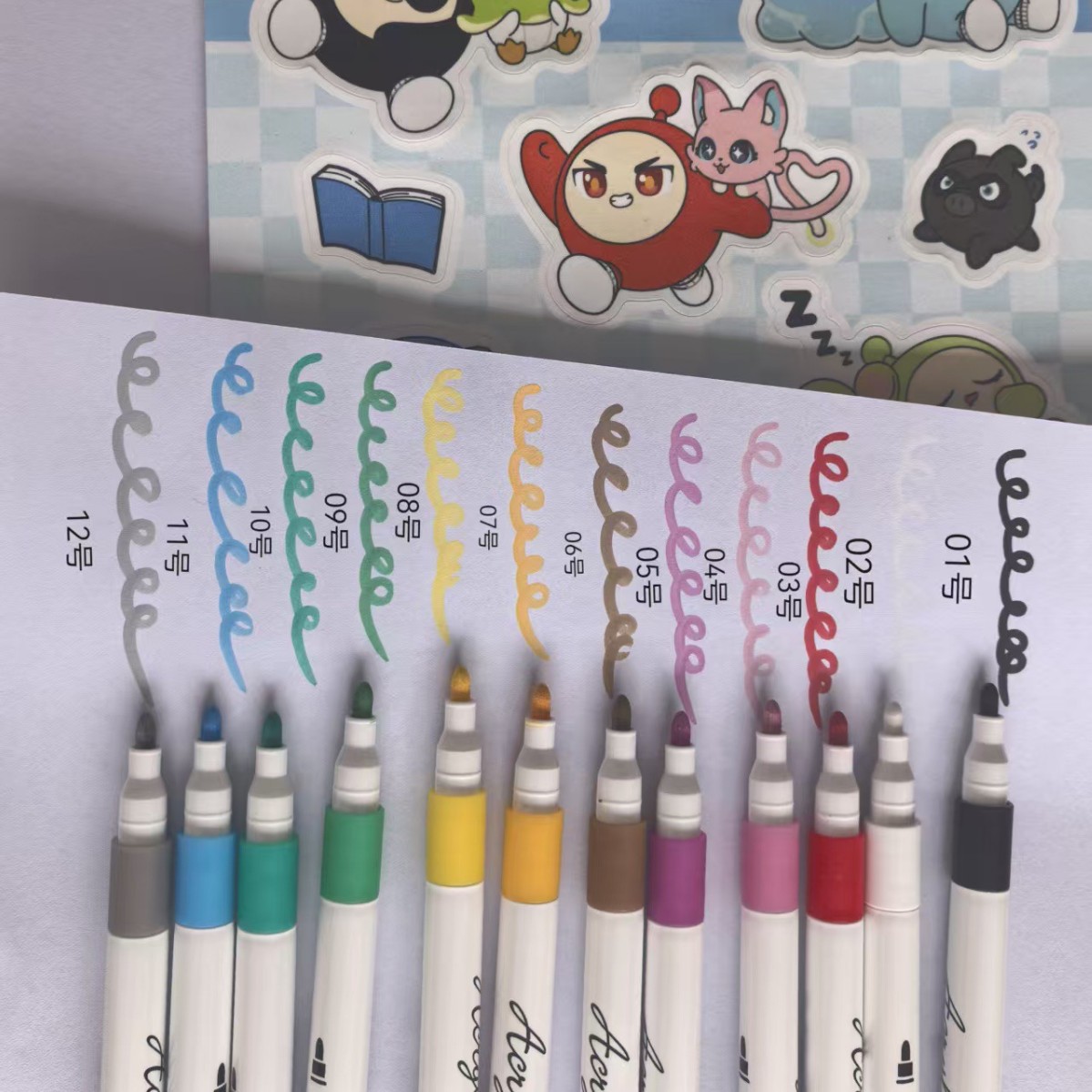 丙烯马克笔水彩笔画画礼品涂色学生文具套装