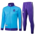 A2512 #   2526 long pull real madri light blue retro version-real madri