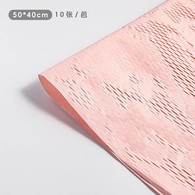 Internet celebridad panal de malla de papel ramo de malla de papel tirón neto arte papel de regalo flor material de embalaje al por mayor