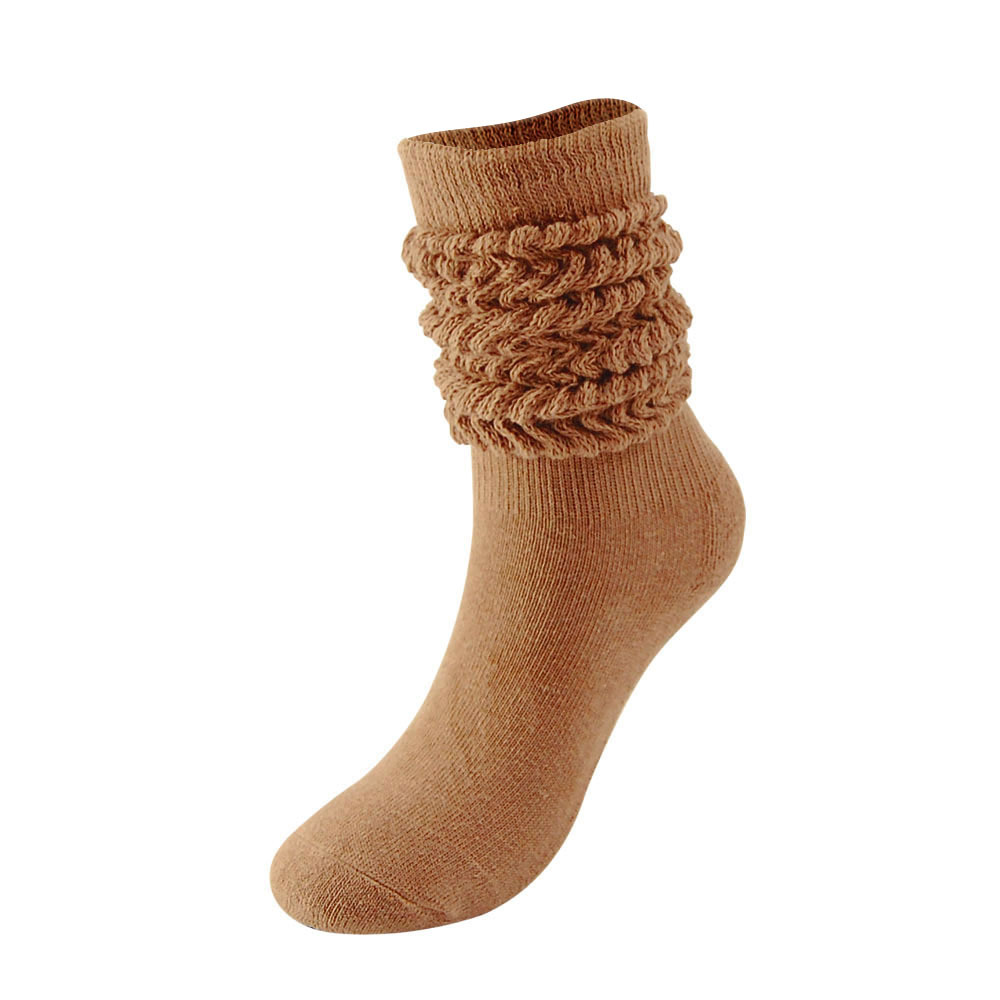 Comercio exterior transfronterizo para hombres y mujeres apilando calcetines Calcetines de burbujas de Amazon de tubo largo cálido de otoño e invierno