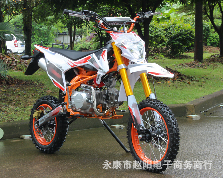 125Cc Motorcycle Off-Road Mountain Bike, Mid-High Level Competition Vehicle, Venue Off-Road Two-Wheeled Racing Fuel-Powered Adult Vehicle