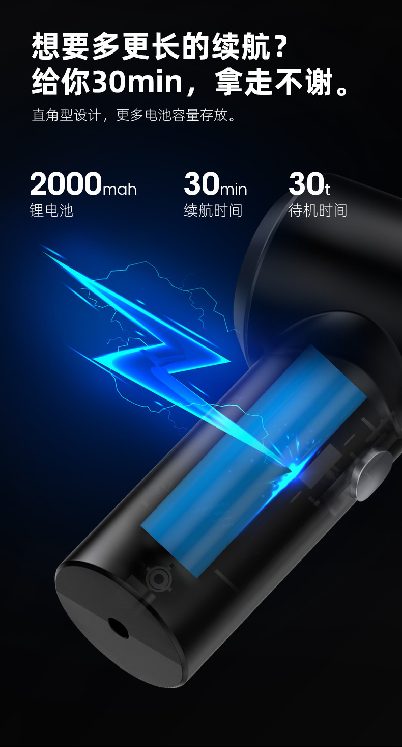 Vacuum Cleaner with Blowing and Suction Functions for Home Use, Desktop Cleaning, Wardrobe Cleaning, Rechargeable Handheld Blower, Car Vacuum Cleaner