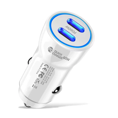 Phone Charging Head Type C Smart | Mobil şarj cihazları - p8-white-60w