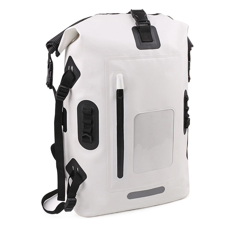 Cross-border hot PVC waterproof bag large capacity mountaineering waterproof backpack diving swimming wet and dry separation waterproof bag
