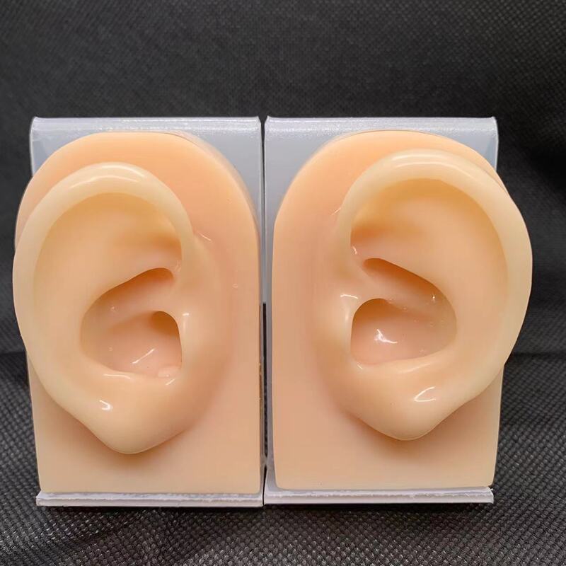 Fake Ear Model Soft Silicone Ear Ear Simulation Ear Stud Headset Medical Props Teaching Display Factory Outlet Fake Ear Model Soft Silicone Ear Ear Simulation Ear Stud Headset Medical Props Teaching Display Factory Outlet