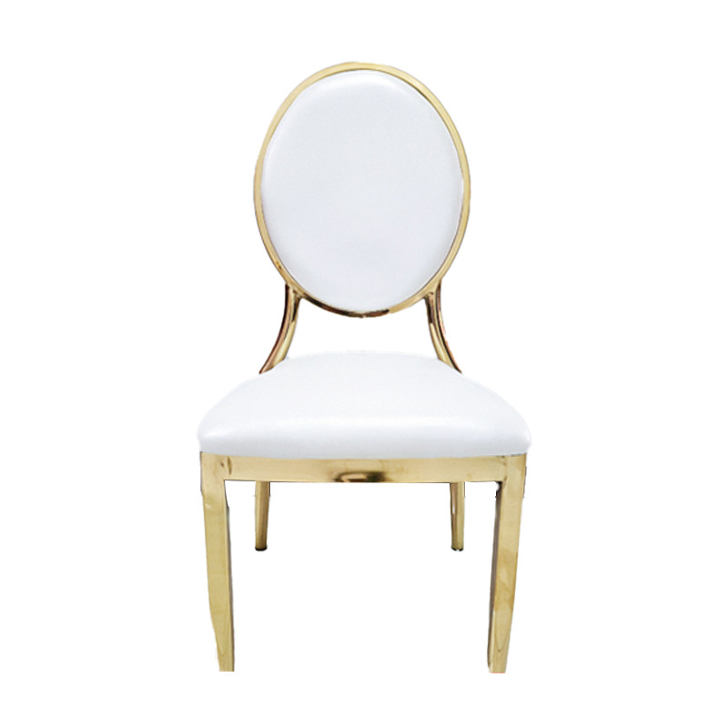 Mesa y silla de comedor de lujo transfronterizo silla de comedor francés silla de comedor de boda hotel creativo banquete silla de comedor medieval popularidad en línea