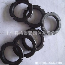 厂家供应圆螺母 四槽螺母 元螺帽轴套圆螺母 止退锁母