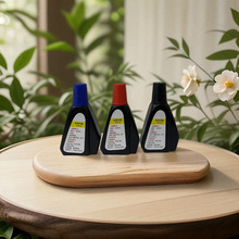 回墨章专用油墨姓名制作 红色蓝色黑色瓶装印油 翻斗形状外壳