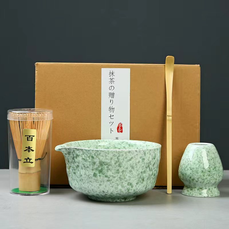 Cepillo de té de matcha de 100 centavos de matcha