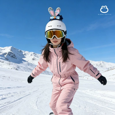 Ski Helmet Decoration Rabbit: Motosiklet dəbilqələri