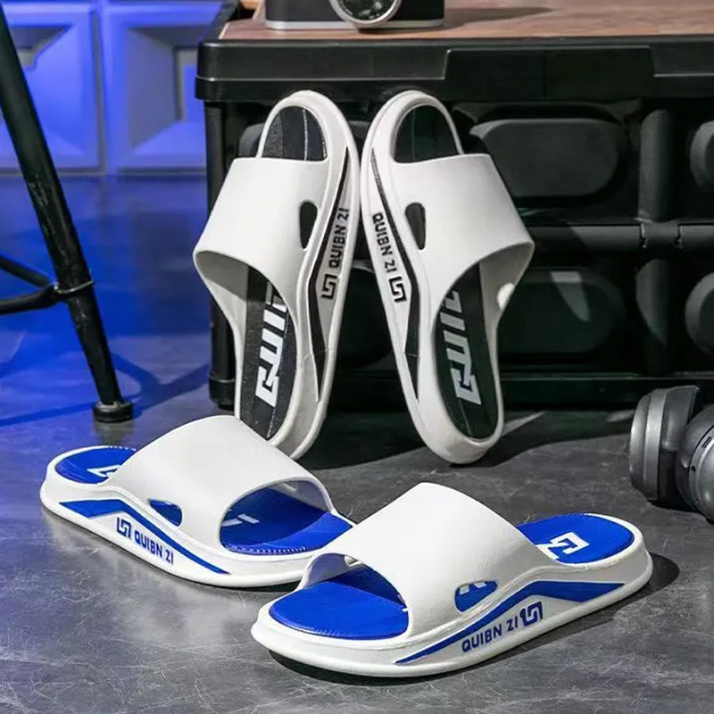 Nueva tendencia de playa interior multifuncional antideslizante antiolor para usar en el hogar zapatillas casuales de moda para hombres