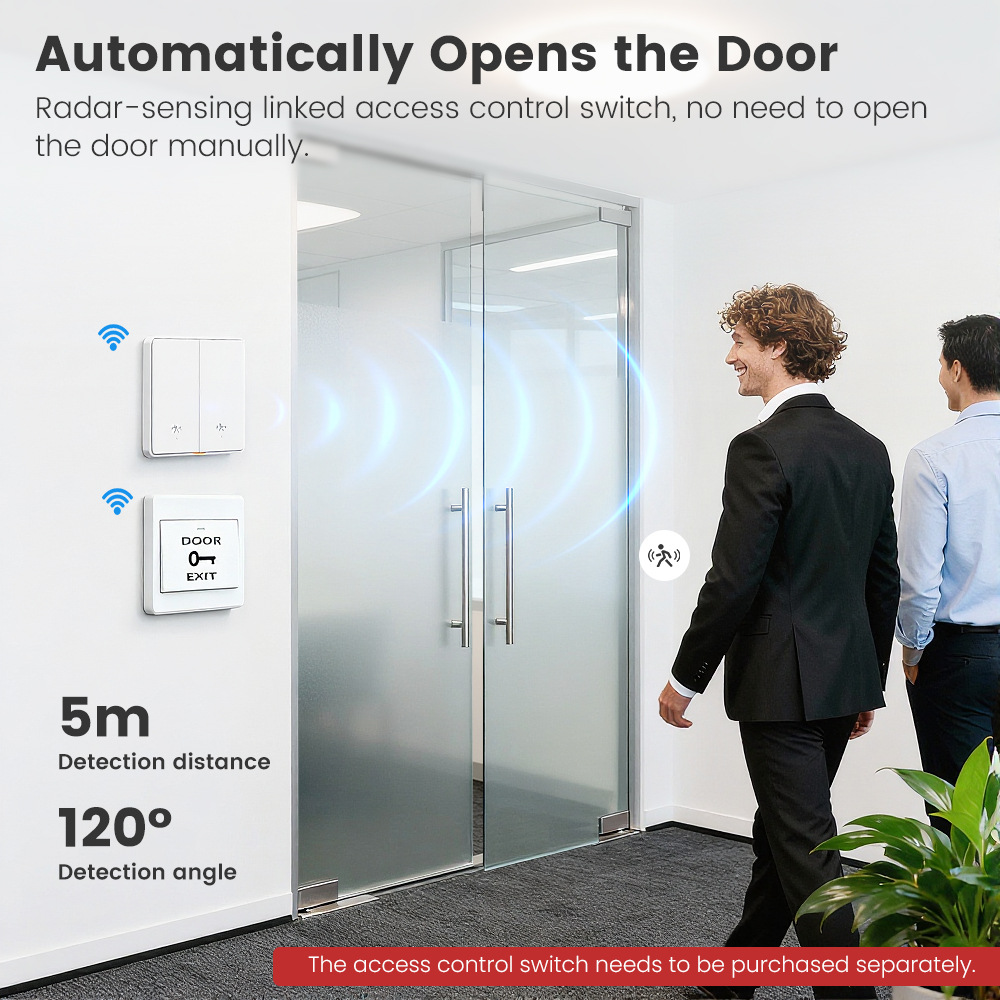 Tuya WiFi Radar Motion Sensor Smart Switch Human Presence MmWave Detection Smart