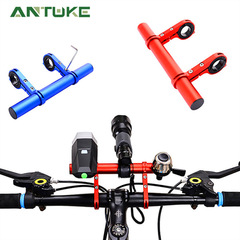 Bicycle multi-functional extension arm computer bike light bracket clamp cycling accessories flashlight holder equipment