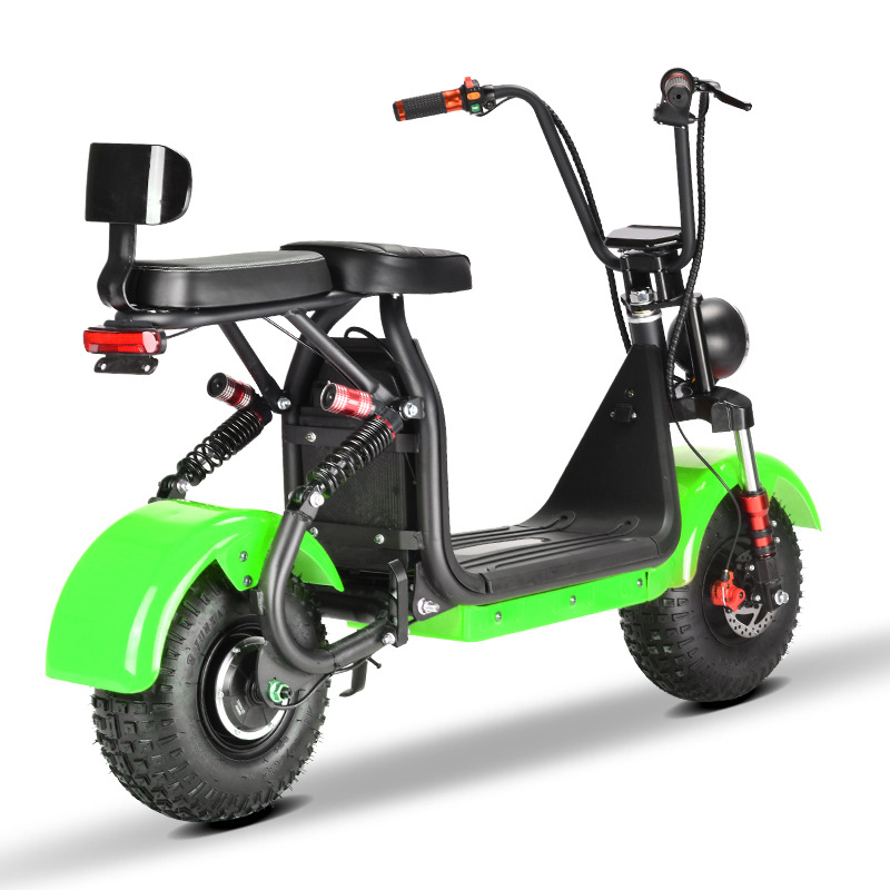 Eec Dot Adult Scooter Two-Wheeled Motorcycle Harley Electric Vehicle Mini-7 Can Be Equipped with Dual Lithium Batteries