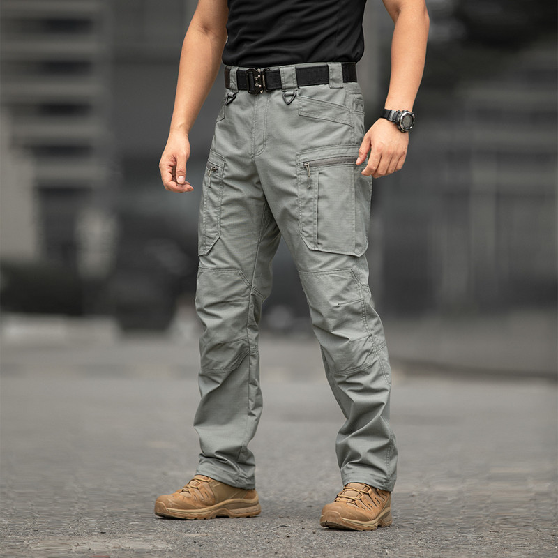 Commander Ix10 Tactical Pants Men's Spring & Fall Waterproof and Wear-Resistant Multi-Flap Pocket Pants Military Camouflage Outdoor Cargo Pants Training Pants Commander Ix10 Tactical Pants Men's Spring & Fall Waterproof and Wear-Resistant Multi-Flap Pocket Pants Military Camouflage Outdoor Cargo Pants Training Pants