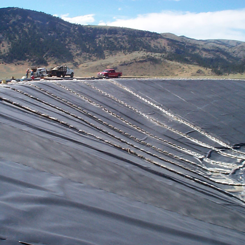 HDPE复合土工膜防渗膜防水卷材隧道地铁鱼塘水库防漏材料防渗工程