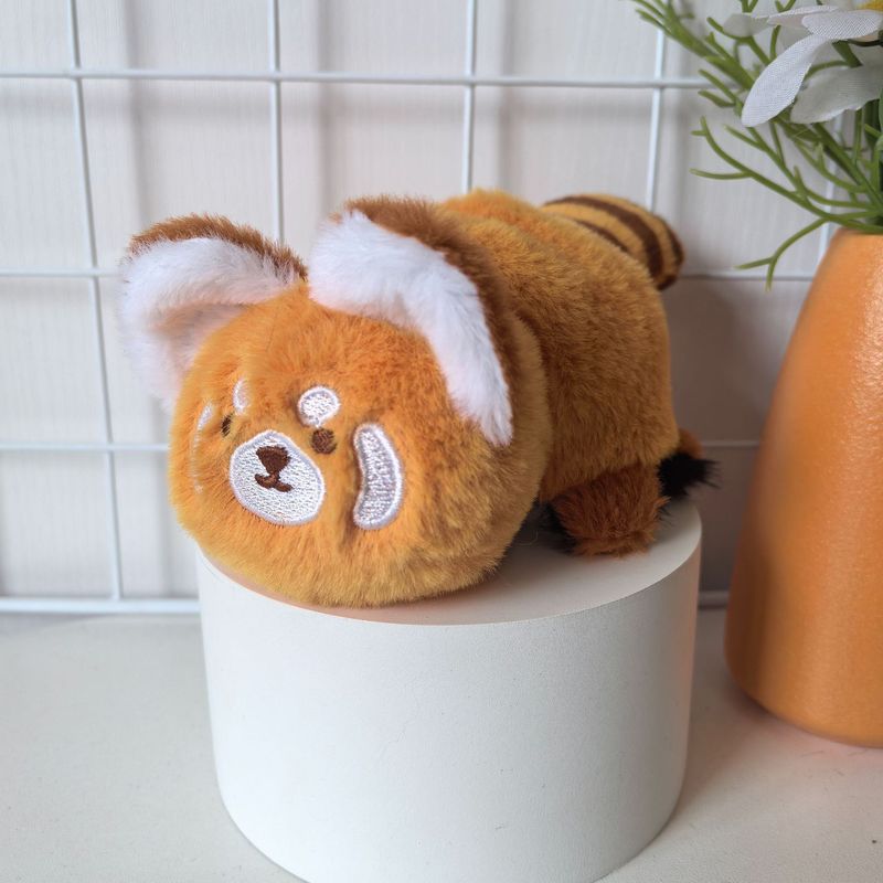 Flip Raccoon Transformed into Panda Creative Internet Celebrant Flip Fun Schoolbag Pendant Plush Keychain Toy Flip Raccoon Transformed into Panda Creative Internet Celebrant Flip Fun Schoolbag Pendant Plush Keychain Toy