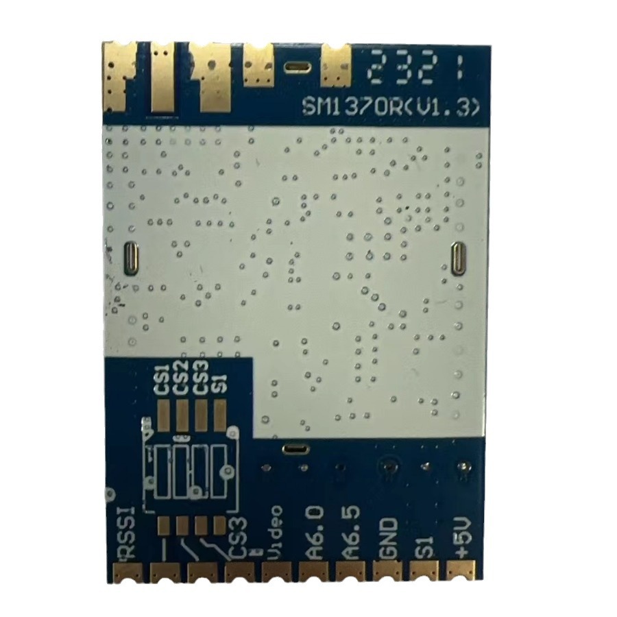 升级款VM1373R(替代SM1370R)1.2G 1.3G模拟无线音视频传输模组