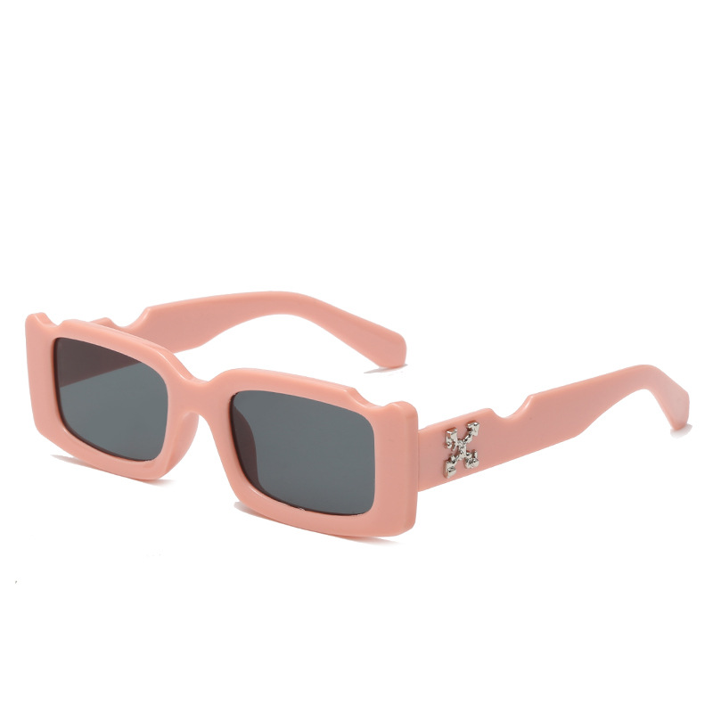 2023 New Small Box Children's Sunglasses for Boys and Girls, Individually Concave, European and American Foreign Trade UV Resistant Glasses