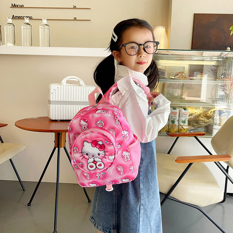 Mochila de jardín de infantes para niños y niñas, bolsas lindas, mochila de dibujos animados para niñas, Kulomi