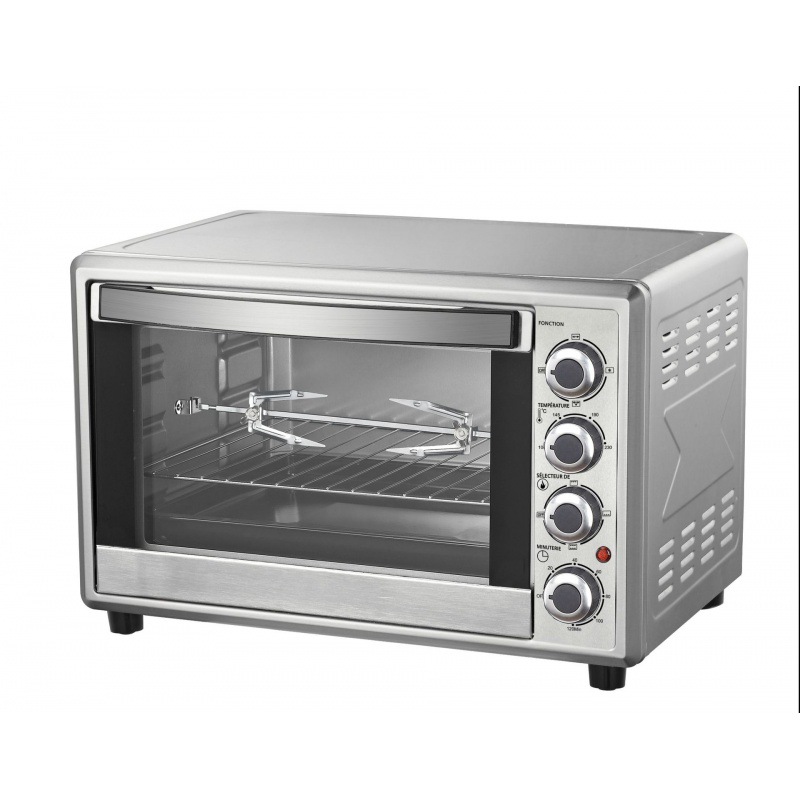 45LA de acero inoxidable de gran capacidad automática multi-función visual Horno de convección sin aceite inteligente hogar image 7