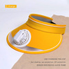 Children's Sun Hat usb charging FAN CAP empty -top hat with a small fan 2023 new model