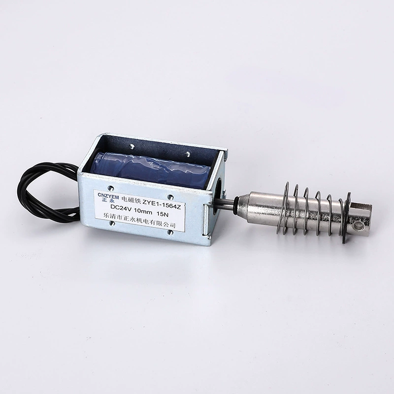 Электромагнит для текстильного оборудования ZYE1-1564Z, рамный, постоянного тока, 12В/24В/36В/48В