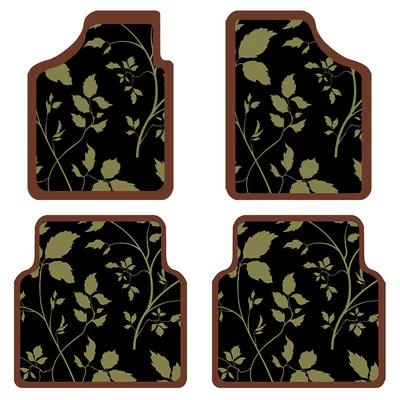 Universal Foot Pad, Front and Rear Private Car Mats - youye-main-driver-co-pilot-two-piece-set