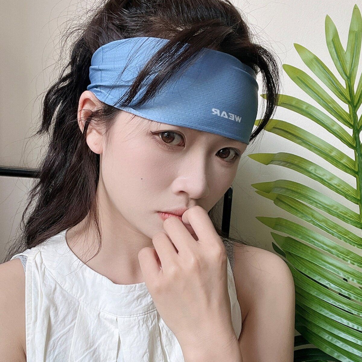 2026 New Korean Style Ins Retro Paisley Headscarf for Women Outdoor Running Sports Ice Silk Elastic Sweat-Absorbent Headband