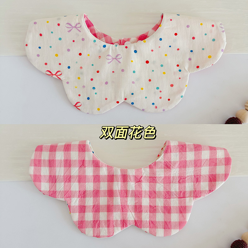 3双面纱布彩蝴蝶结