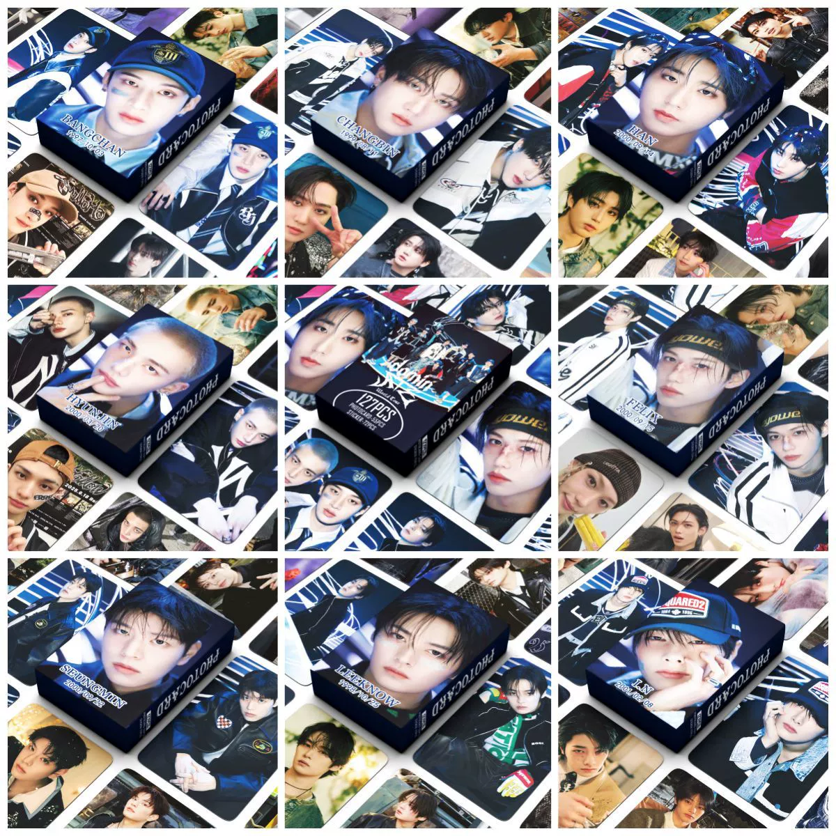 Stray Kids полная коллекция Kim Seungmin Seungmin фотокарточка стикер dominATE