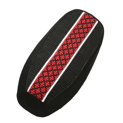 Ice Silk seat cover electric | Electric car cushion - black-mesh-large