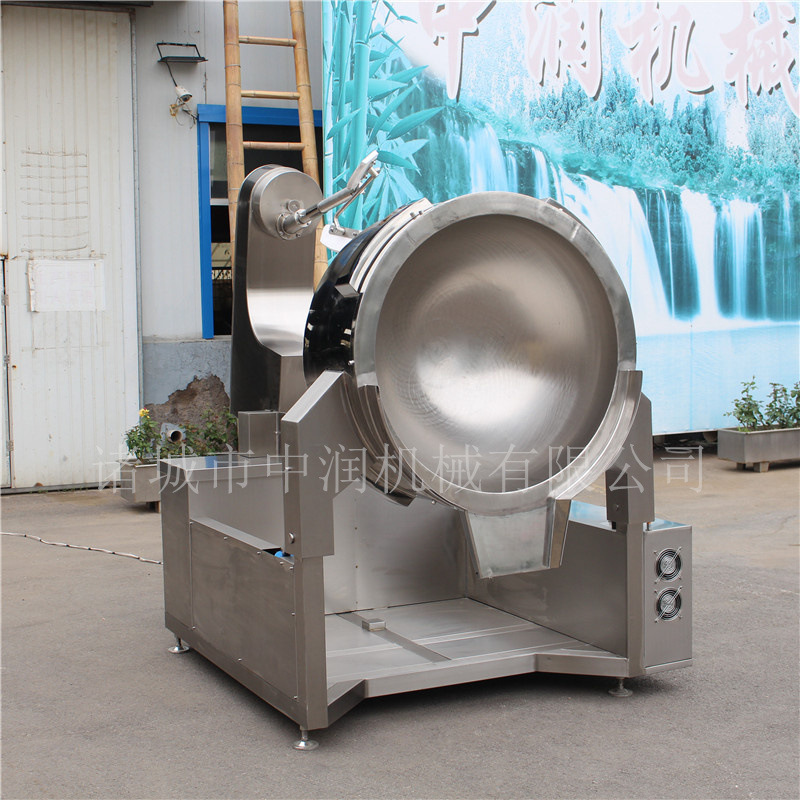 全自动面粉炒制机 油茶面搅拌炒锅 行星搅拌面粉炒锅