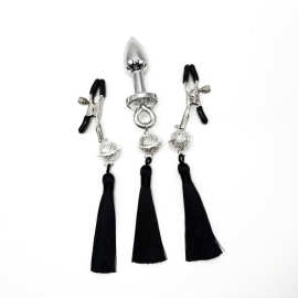 SM道具铃铛乳夹惩罚乳头情趣另类变态工具刑夫妻用品成人房趣批发