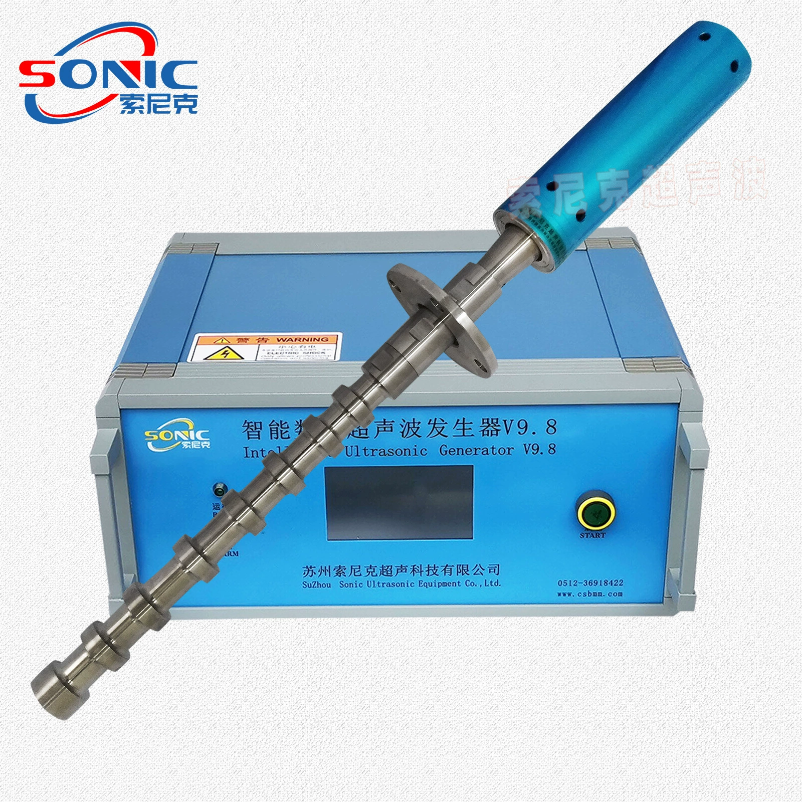 Ультразвуковая система химической обработки Ультразвуковой эмульгатор порошка глинозема Графеновая ультразвуковая эмульгификация