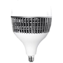 超亮工事ledフィンアルミ電球50wねじ口倉庫工場灯工場大出力定電流電球