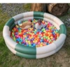 Green retro ball pool