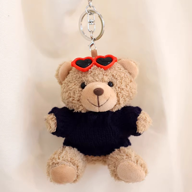 Teddy Bear bolsos colgantes muñecas bolsas de peluche llaveros bolsas de muñecas Teddy Bear muñecas eventos regalos impresión logo