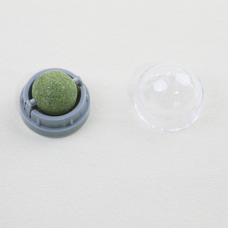 회색 회전 민트 볼