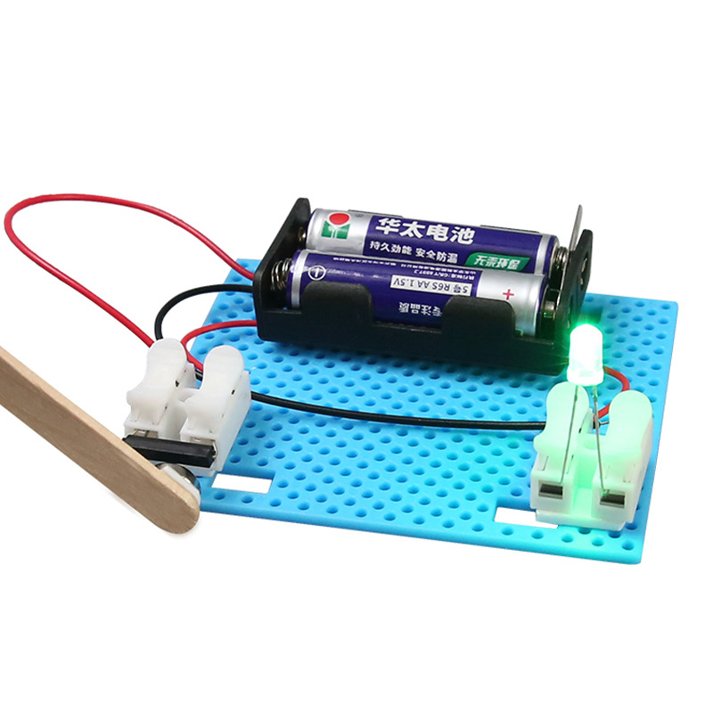 Lámpara mágica magnética experimento de ciencia enseñando juguetes estudiantes de primaria y secundaria diversión tecnología de bricolaje hecho a mano pequeño paquete de material de producción
