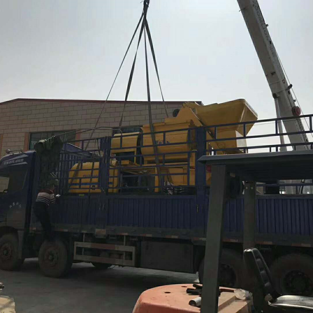 强制搅拌拖泵JBS40B-75 混凝土搅拌 40泵压力8帕