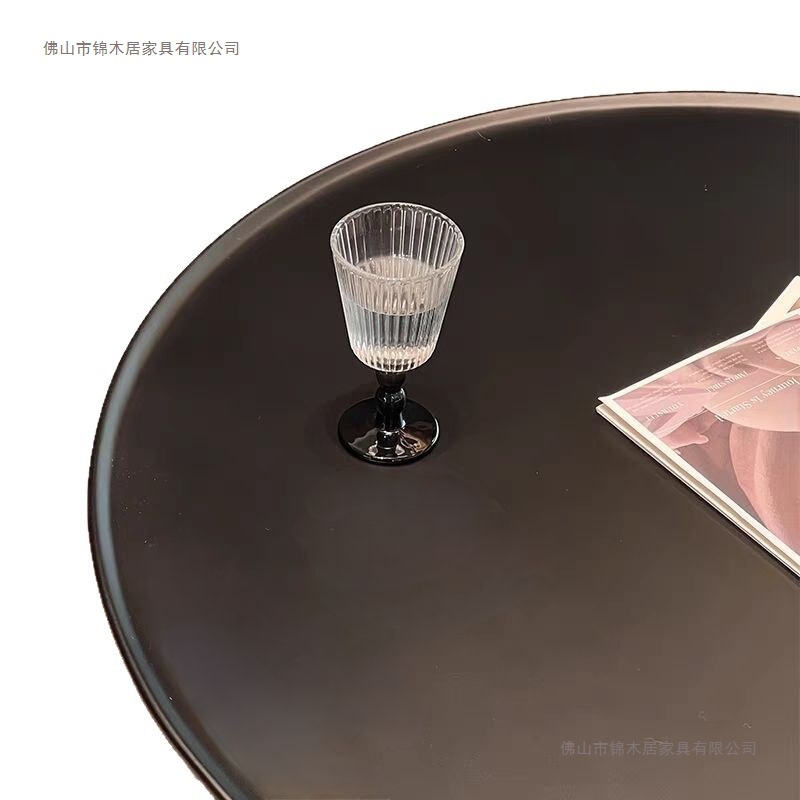 法式新款悬浮飞碟茶几客厅家用小户型创意设计师款极简玻璃钢茶几|undefined