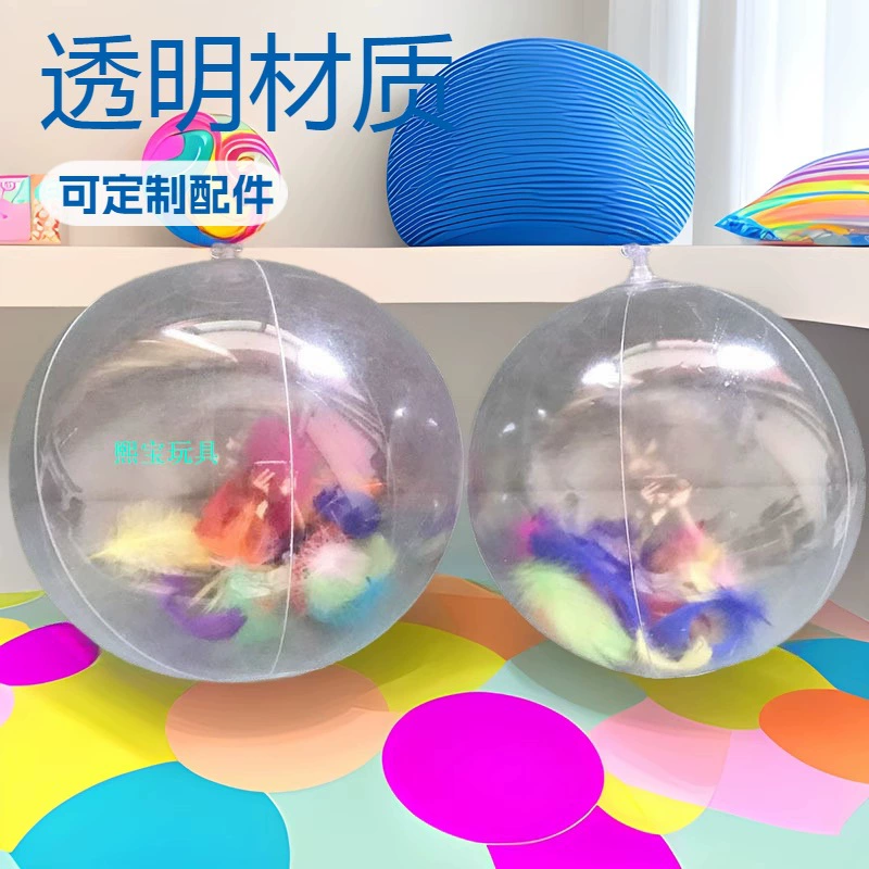 Производители изготавливают на заказ прозрачные надувные шары из ПВХ, надувные шары с пайетками, надувные шары в шарах, игрушки-шарики.