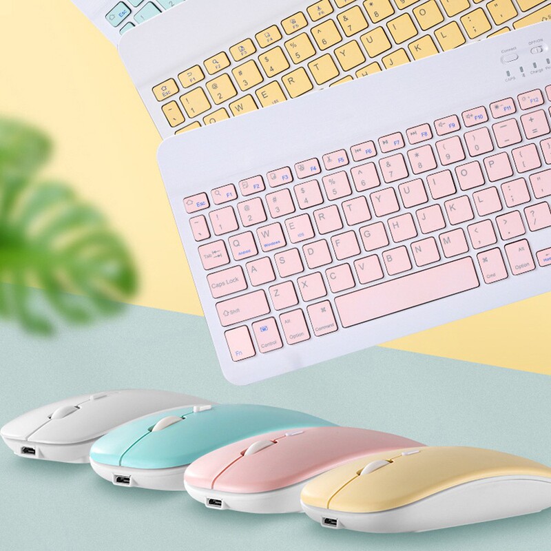 A generation of hair for ipad wireless Bluetooth keyboard Huawei M6 Samsung touch wireless Bluetooth keyboard mouse